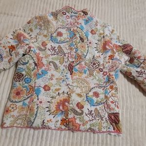 Patchington silk blazer jacket